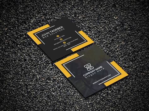 Square Business Cards Template A Unique Approach For Your Business Businesscards