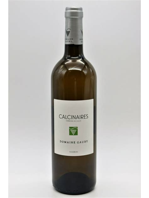 Gauby C Tes Catalanes Calcinaires Blanc