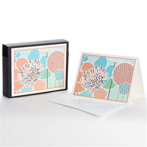 Floral Blank Note Cards with Envelopes - Set of 15 - Invitations and ...