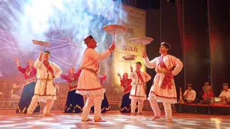 The Dance Of The Hatti Tribal Community At The National Festival Of