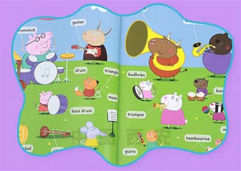 (Ready Stock) Peppa Pig Busy Day Dictionary, Hobbies & Toys, Books & Magazines, Children's Books ...