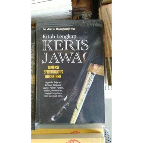 Jual Kitab Lengkap Keris Jawa Hard Cover Kab Sleman Entris Shop