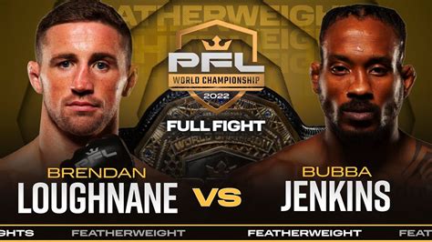 Brendan Loughnane Vs Bubba Jenkins Featherweight Title Bout 2022