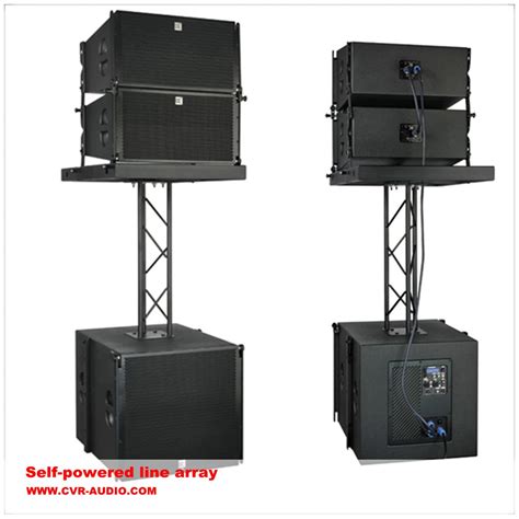 Plywood Speaker Box Line Array Stage Speakers Dj Line Arrays Dj Line