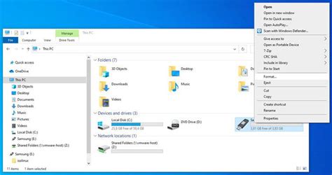 How to Format USB Drives on Windows 10