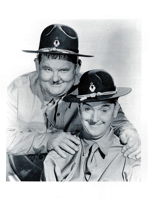 Stan Laurel And Oliver Hardy In Great Guns 1941 A Photo On Flickriver