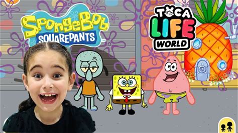 Toca Lİfe Worlde SÜnger Bob GelmİŞ Sponge Bob Toca Lİfe World