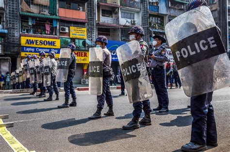 Myanmar Erupts in Protests After Military Coup - The New York Times