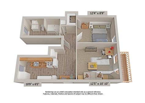 Floor Plans - Fayetteville Pines Townhouses