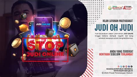 IKLAN LAYANAN MASYARAKAT STOP JUDI ONLINE YouTube