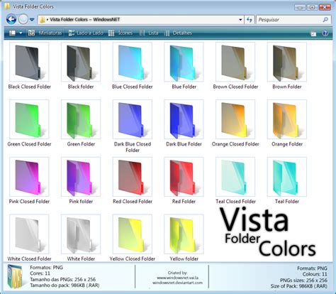 10 Windows Folder Icon Color Images - Windows Color Folder Icons Free ...