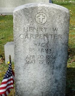 Henry Woodruff Carpenter 1894 1974 Mémorial Find a Grave