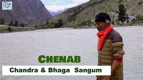 Chandra Bhaga Sangam Tandi Pull Chenab River Lahaul Spiti