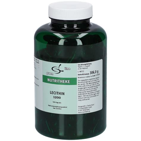 Green Line Nutritheke Lecithin St Shop Apotheke