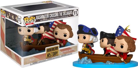 Funko Pop Moment American History George Washington Crossing The