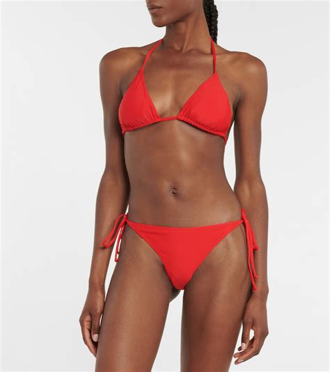 Ganni Triangle Bikini Top Ganni