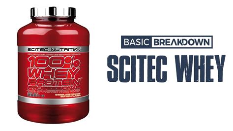 Scitec Nutrition 100 Whey Professional Protein Powder Supplement Review Basic Breakdown Youtube