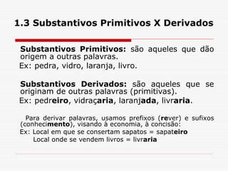 Substantivo Primitivo De Livraria