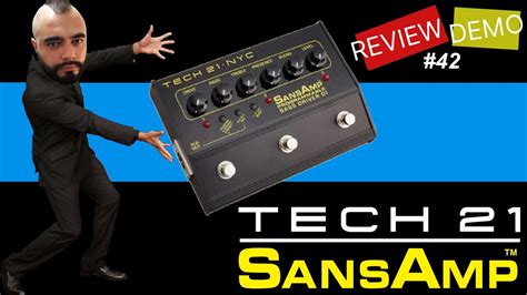 Tech Sansamp Programmable Bass Driver Di Review Demo Preamp