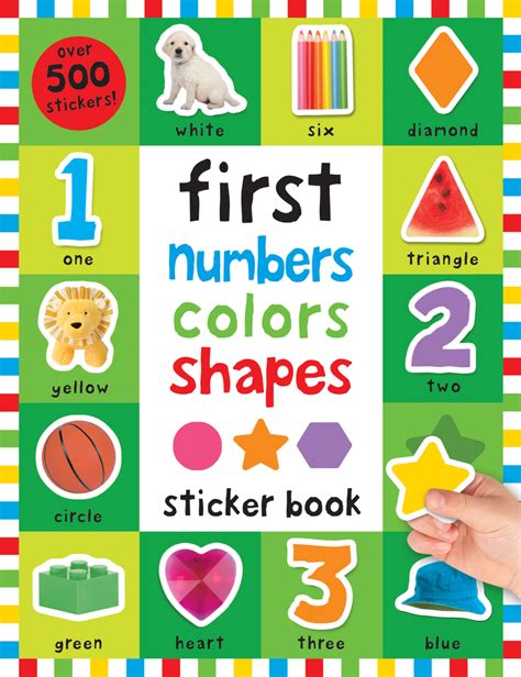 First 100 Stickers First Numbers Colors Shapes Roger Priddy Macmillan