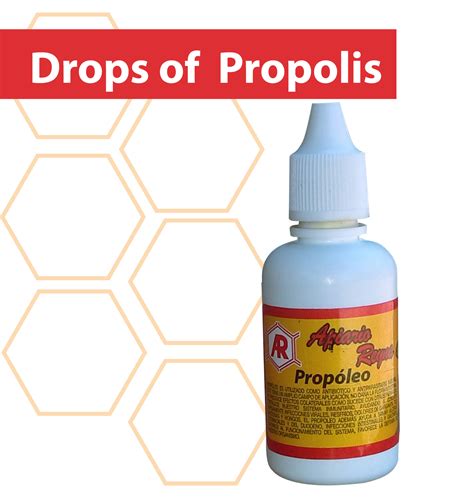 Drops Of Propolis Propolis Products Apiario Reyna