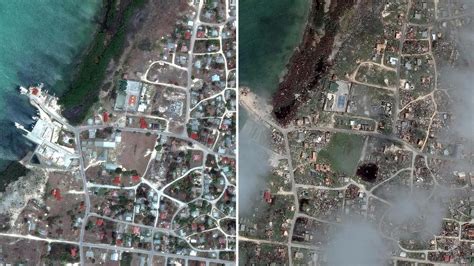 Before After Satellite Photos Of Hurricane Irma S Destruction Cbs News