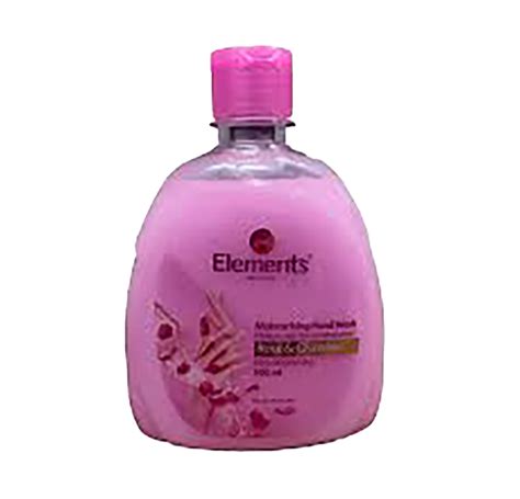 Liquid Elements Moisturising Hand Wash Rose Glycerin Packaging Type