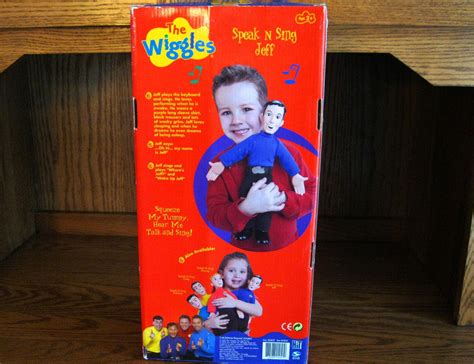 The Wiggles Talking Jeff Doll Original Figure Doll Toy 15 New Rare