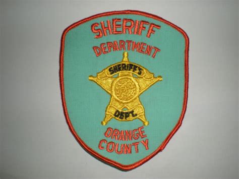 Orange County Texas Sheriffs Department Patch Ebay