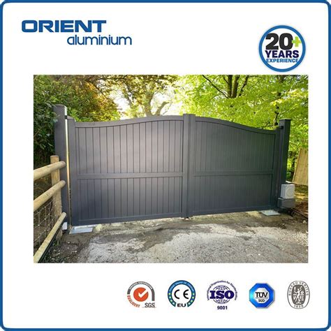 Wholesale Of Powder Coating Aluminium Swing Gates China Automatic