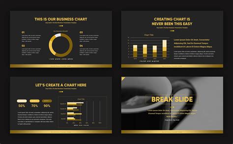 Stay Gold Business Presentation Powerpoint Template Business Presentation Powerpoint