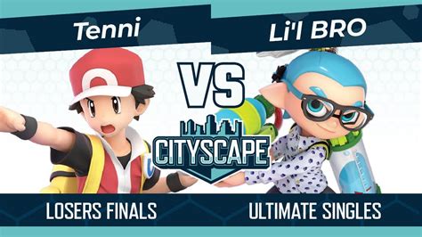 Cityscape Tenni Pok Mon Trainer Vs Li L Bro Inkling Smash