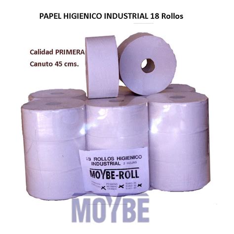 Papel Higiénico Industrial 1ª 400g 2c Tubo 45 18uds 18 15