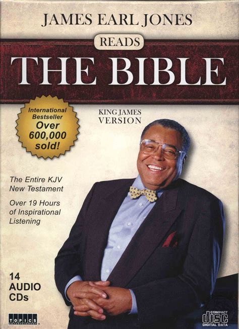 James Earl Jones Reads The Bible King James Version Kjv Cd Set