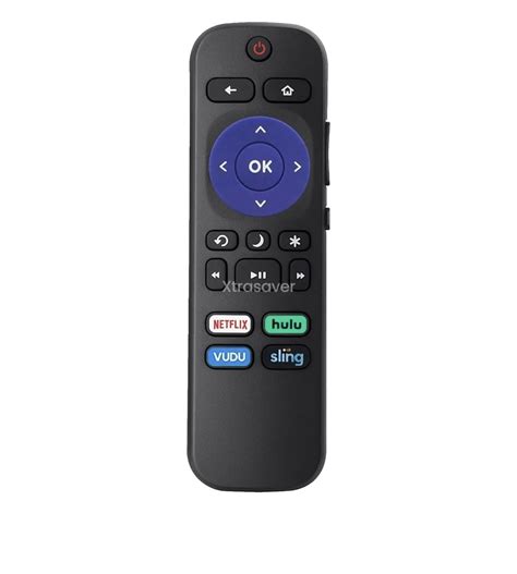 Hisense Roku TV Remote Replacement with Volume Control & Power Button ...