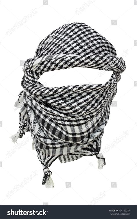 Keffiyeh Arabic Traditional Head Wrap Photos, Images and Pictures