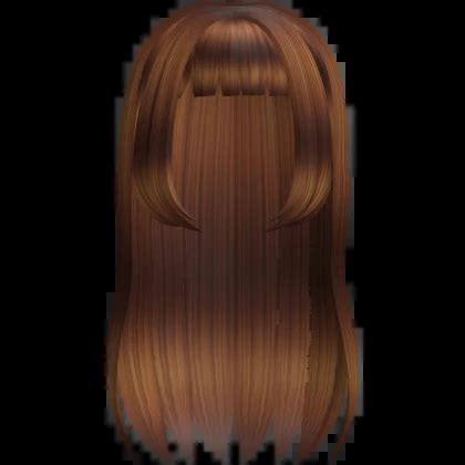 Ginger Hime Cut Long Messy Flowy Hair Roblox Item Rolimon S