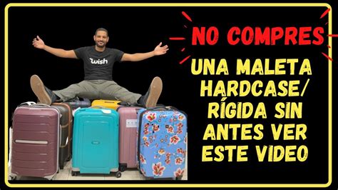 No compres una maleta Hardcase Rígida sin antes mirar este video