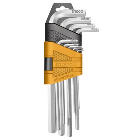 Set Llaves Torx Brazo Largo Extra T T Piezas Hhk Ingco