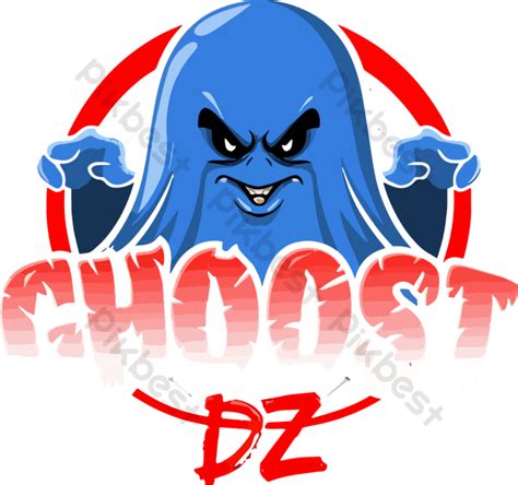 Ghost Gaming Mascot Esport Logo Design PNG Images | EPS Free Download - Pikbest