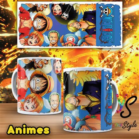 Caneca Anime One Piece Personagens Elo Produtos Especiais