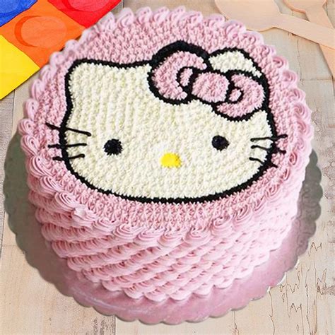 Buy Hello Kitty Cream Cake Online - Order Now