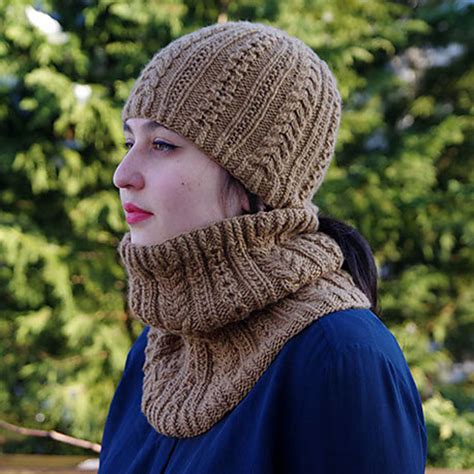 Ravelry Tree Bark Hat And Cowl Pattern By Irina Poludnenko