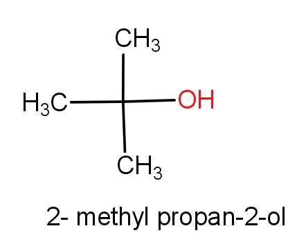 The Correct Combination Of Names For Isomeric Alcohols With Molecular