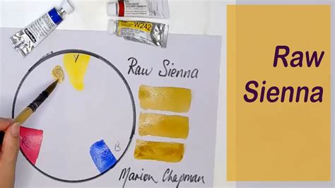 Colour Mixing Raw Sienna How To Mix Raw Sienna From Yellow Red And