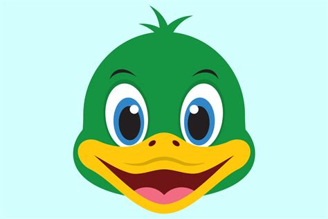 Cute Duck Faces | Woodland SVG