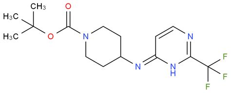 Tert Butyl 3 2 1 Cyclopropylethyl Amino Pyrimidin 4 Yl Piperidine 1