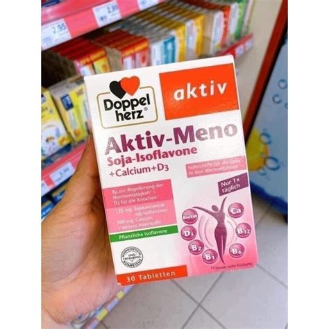 Endocrine Aktiv Meno Doppel Herz Germany Box Of Tablets Shopee