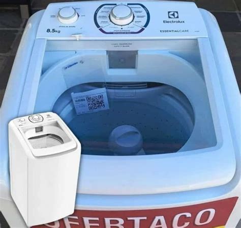 Lavadora De Roupas Electrolux 8 5Kg LES09 Branca Essencial Care 220v