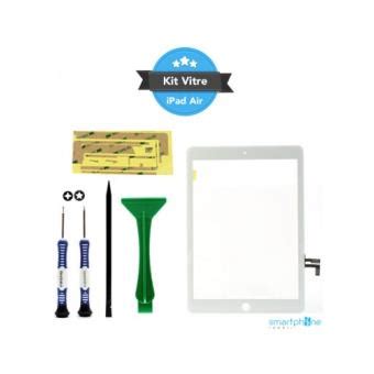 Kit réparation vitre tactile ipad air blanc Housse Tablette Achat